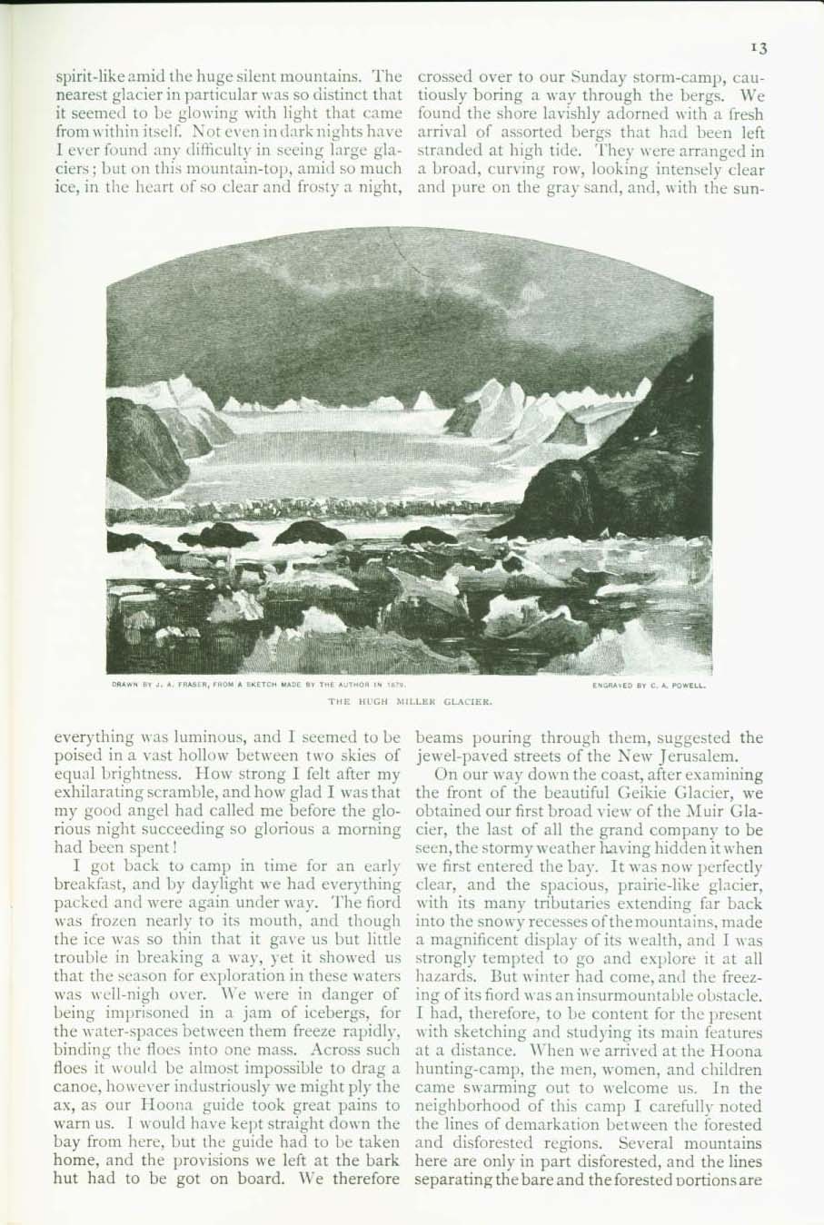 THE DISCOVERY OF GLACIER BAY (1879). vist0045g